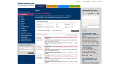 Desktop Screenshot of kultur-hamburg.de